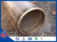 Stainless Steel Wedge Wire Water Well Screen Pipe
