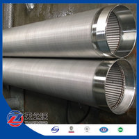 Stainless Steel Continuous Slot Well Screen Pipe