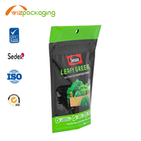 more images of Resealable Metallic Foil Stand up Pouch for Vegetable Packaging