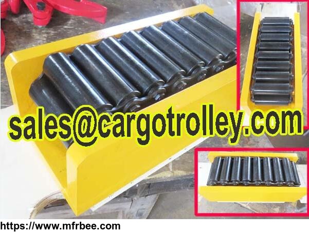 steel_chain_roller_skids_works_for_machinery_moving_rigging_services