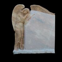 Wholesale marble carved Monument Angel Tombstone,Angel Sandstone