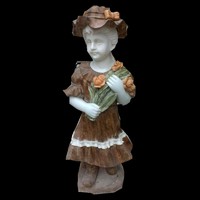 more images of Stone Carving Children Sculpture,Famous Europe Sculptures,Fairy Girl Statue