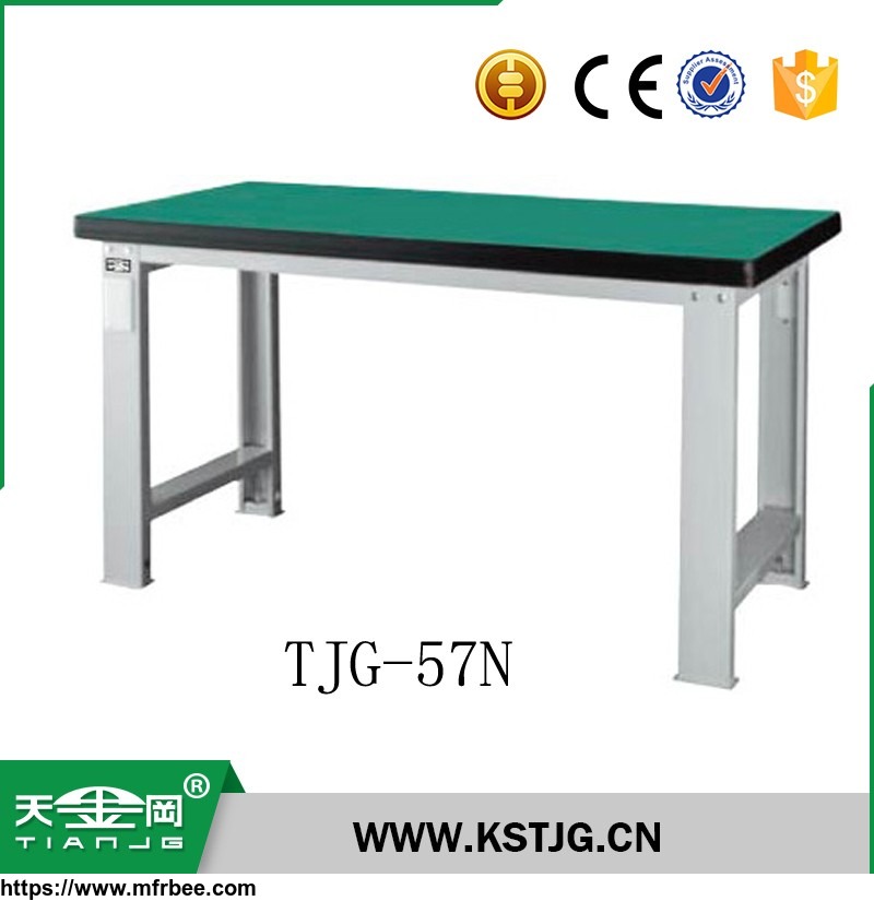 tjg_57n_steel_industrial_workbench_with_rubber_top