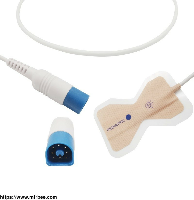 a0816_sp03_philips_compatible_pediatric_disposable_spo2_sensor_with_50cm_cable_8pin