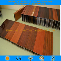 Wooden grain aluminum extrusion profile manufacturer