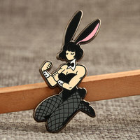 more images of Bunny Girl Custom Enamel Pins