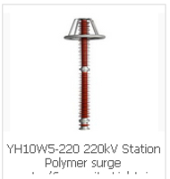 YH10W5-220 220kV Station Polymer surge arrester
