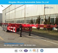40FT Skeleton Semi Truck Trailer or Container Chassis Trailer