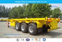 Container Chassis Trailer 40 FT Skeleton Semi Truck Trailer