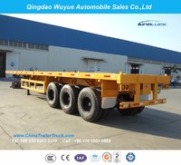more images of 40' Tandem Axle Heavy Duty Suspension High Bed Platform Truck Semi Trailer