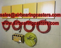 more images of Heavy duty air caster rigging systems instructions and price list