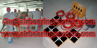 more images of Air bearings for transporting heavy cargo with detailed