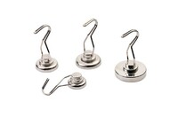 more images of Neodymium Pot Magnets With Swivel Hooks