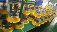 more images of high efficiency solar powered marine navigation light for sale