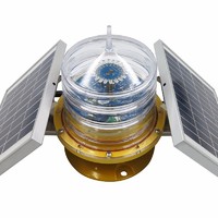 Solar Integration Design Led Marine Navigation light with GPS sync