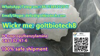 N-Isopropylbenzylamine CAS 102-97-6 clear crystal supply Wickr me: goltbiotech8