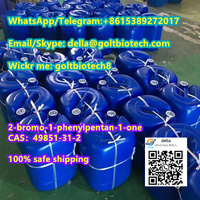 100% pass customs Cas 49851-31-2 China 2-bromo-1-phenylpentan-1-one supplier Wickr me: goltbiotech8