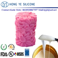 1:1/10:1 Mixing ratio and Transparenent Silicone Rubber for candle mold making