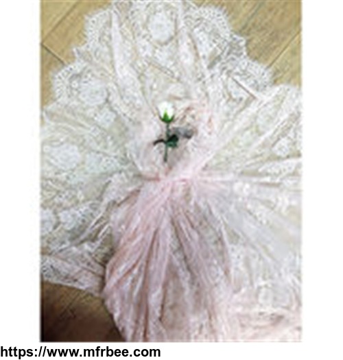 customized_100_percentage_nylon_party_dress_yelash_lace_trims_fabric