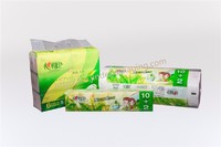 Laminated CPE plastic single layer color printing wallet tissue packaging film