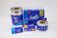 Pocket tissue laminated CPP plastic color printing outer film packaging (single layer)
