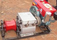 belt drive or shaft drive, cable winch