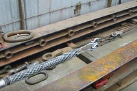 more images of Towing Smooth wire mesh grip protecting