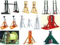 hydraulic lifting ladder typr cable stand