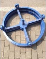 Horizontal cable drum jack Suitable for broken and damaged cable rollers