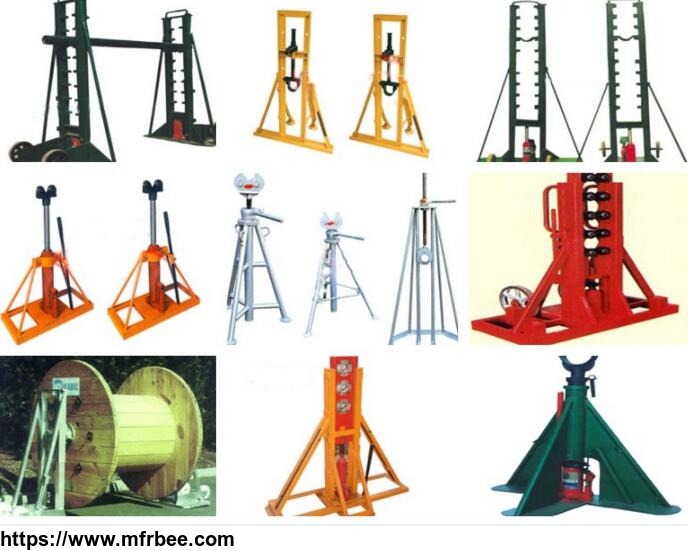 hydraulic_cable_drum_jack_cable_drum_trestles_hydraulic_lifting_jacks