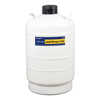 KGSQ Liquid Nitrogen Semen Tank 20L Low Temperature Dewar Bottle For Sale