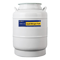 more images of 210mm large diameter bovine semen cryogenic Dewar tank 15L liquid nitrogen container