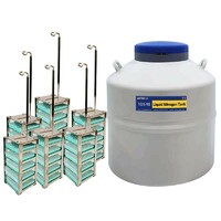 Liquid nitrogen tank for cell storage 65 liter liquid nitrogen dewar