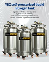 more images of India YDZ-50 liquid nitrogen supply tank KGSQ liquid nitrogen tank