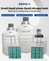 Monaco KGSQ small gas phase tank 65 liter laboratory sample storage container