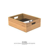SAMDI Natural Wooden Multi-purpose storage Box For Collecting Anyting