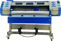 High quality cloth printer with double head factory supply