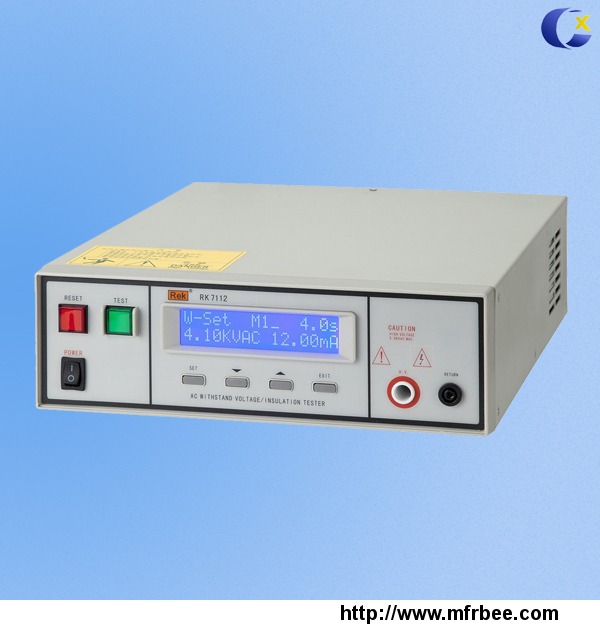 ac_dc_programmable_high_voltage_insulation_tester