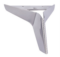 more images of Euro Style Modern Triangle Chrome Plated Sofa Leg
