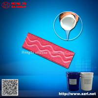Silicone rubber for textile coating