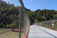 Steel Mesh Balustrade for Bridge, Path and Stairs