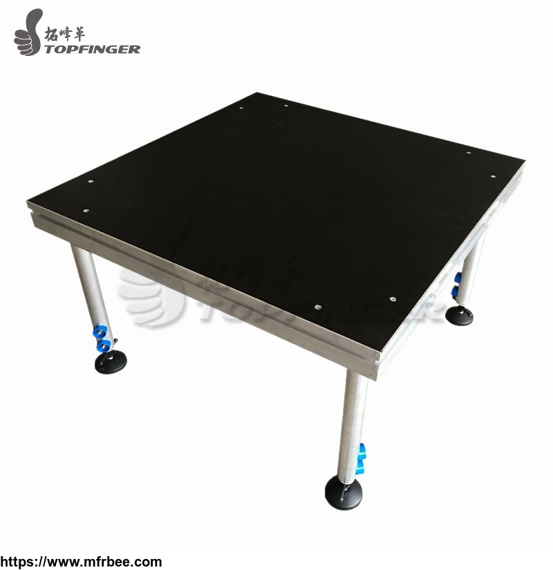 concert_event_4ftx8ft_4_legs_stage_platform_adjustable_legs_stage_handrail
