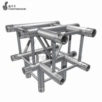 more images of Aluminium Stage Light Stand Portable Lighting Truss Square Truss 4 Way Corner