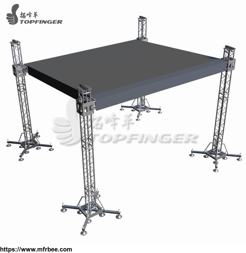stage_lighting_support_bolt_truss_system_ladder_truss_design_300mmx4m