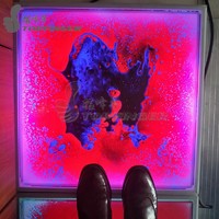 more images of High Quality 500*500*60mm Waterproof Interactive LED Liquid Dance Floor For Sale