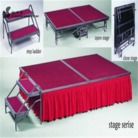 High Quality Skirting Props Platform Plans Portable Stage Pieces