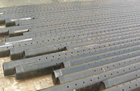 Perforated liner – base pipe for sand control screens