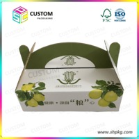 Fruit and vegetable packing box