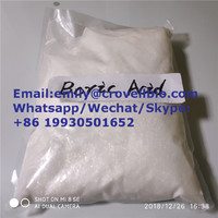 Pure boric acid flakes cas 11113-50-1 emily@crovellbio.com