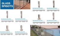 more images of glass fence post